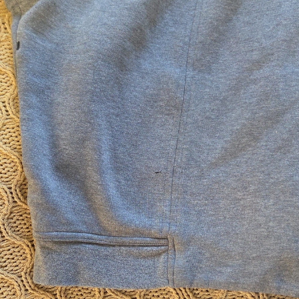 Nike Sportswear Tech Fleece Heather Grey Hooded Full-zip Vest - Size XL - Picture 4 of 12